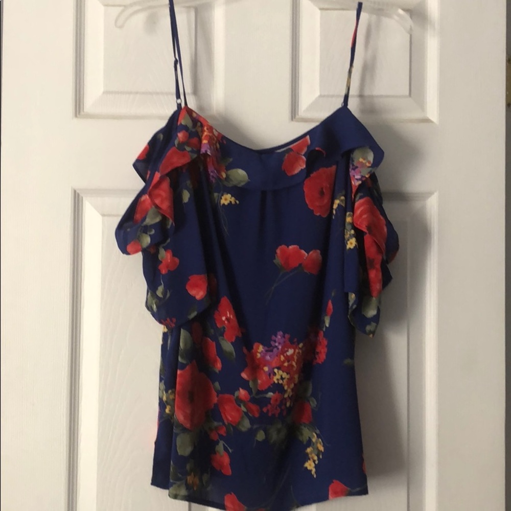 Skies are Blue Cold Shoulder top